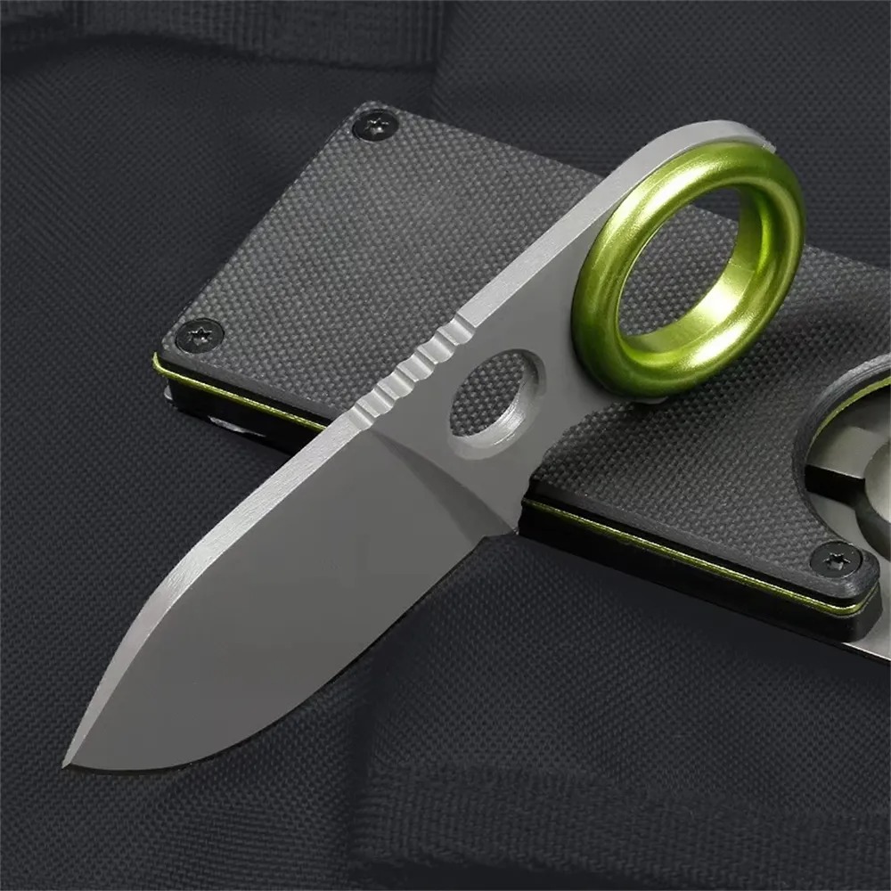 Edc Carry Pocket Knife - Mini Coltello a Lama Fissa in