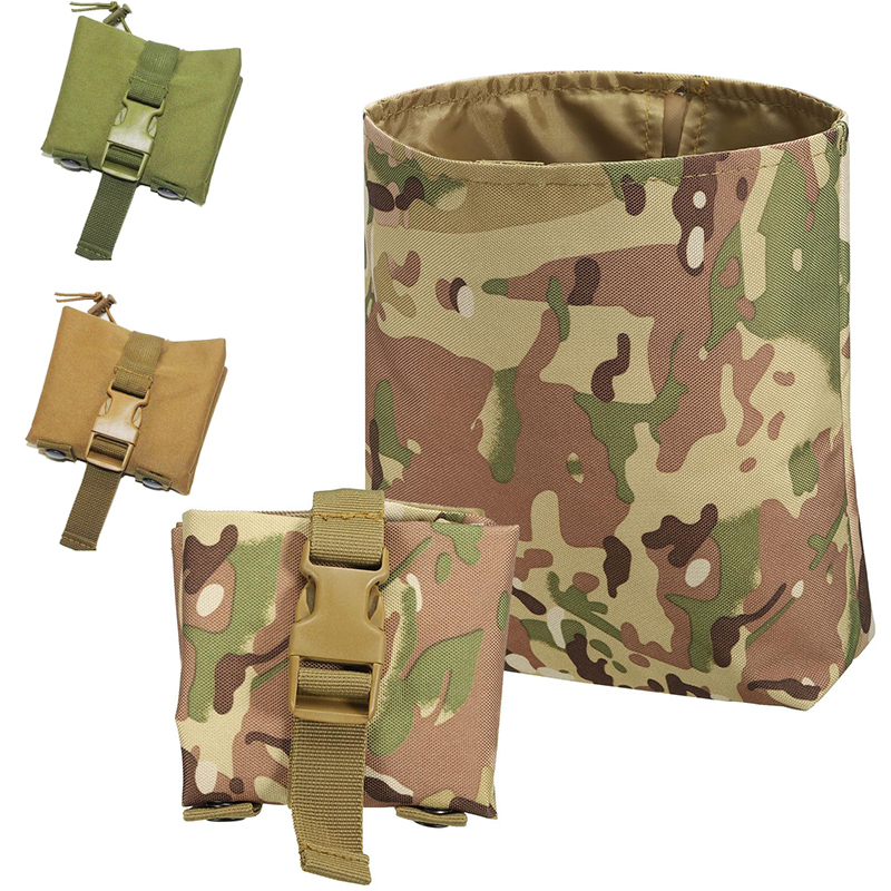 Edc Carry Belt Pouch - Nuovo Molle Pieghevole Dump Drop Magazine