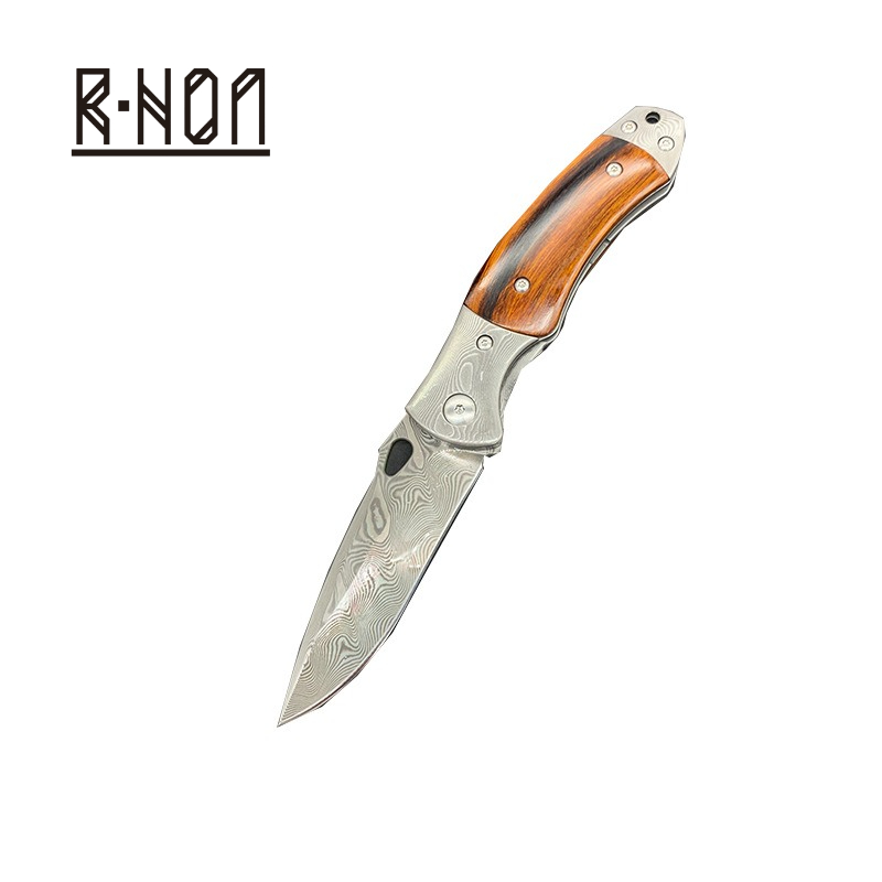 Edc Carry Pocket Knife - Coltello Tascabile Pieghevole RHON in Acciaio