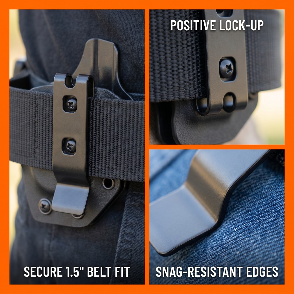 Edc Carry Pocket Knife - Clip in metallo per tasca, clip