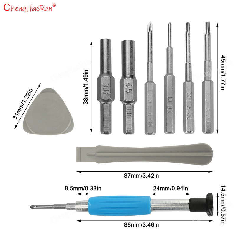 1Set Set di cacciaviti 9 + n1  - Micro Screwdriver Kit recensione e prezzo